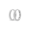Karma Zirconia Hinged Hoops Noree