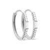 Karma Zirconia Hinged Hoops Nois