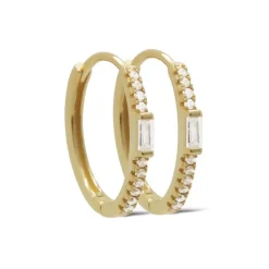 Karma Zirconia Hinged Hoops Nois