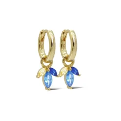 Karma Zirconia Hinged Hoops Persian