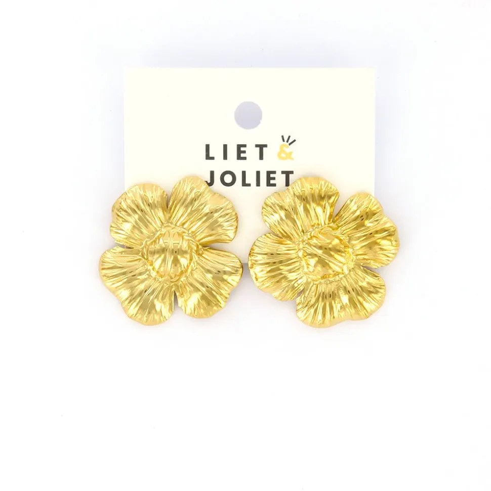 Liet & Joliet Flower oorbellen - J8174