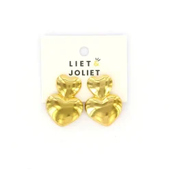 Liet & Joliet oorbellen Heart - J8169