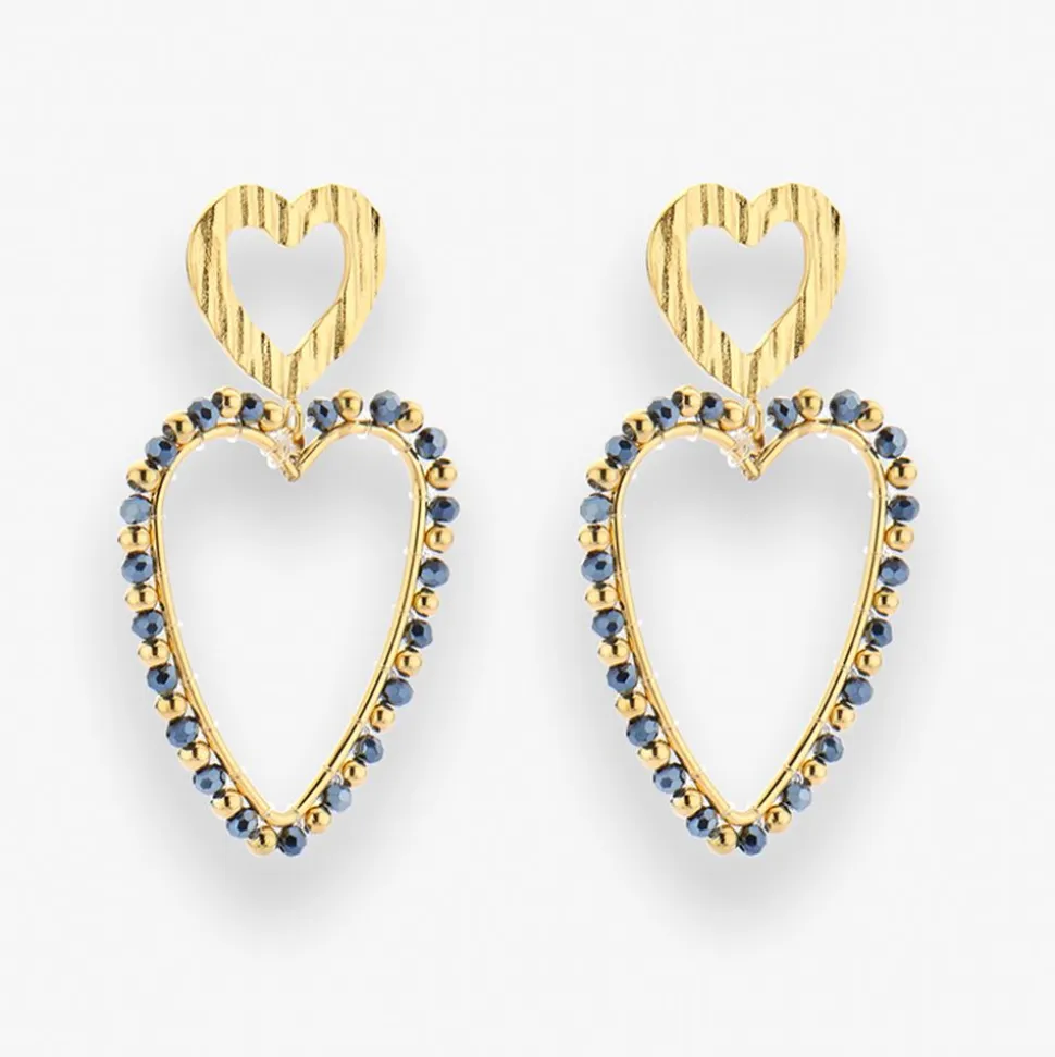 Liet & Joliet oorbellen Heart - J8060