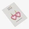 Liet & Joliet oorbellen Pink - J8082