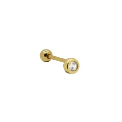 Piercing Zirconia Shimmers - Gold Color
