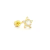 Piercing Zirconia Star - Gold Color