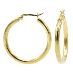 Plain Hoops Tube - Gold Color