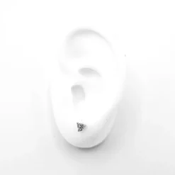 Symbols Zirconia Triple Dots - Silver