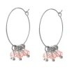 Viva Fashion Creolen Pink - 00992